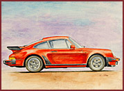 Zeichnung Porsche911 Turbo